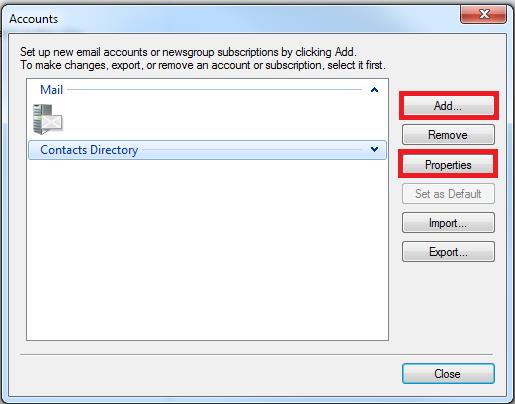 kip schade Onenigheid Windows Live Mail POP3 Setup Instructions